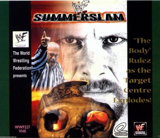 Wwe Wwf Summerslam 1999 Video Cd Vcd Set Stone Cold Steve Austin Rare Last One