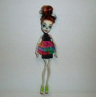 Monster High Skelita Calaveras Scaris City Of Frights Doll Mattel 2012 Rare