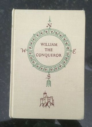 Rare & Good William The Conqueror World Landmark Book By Random House Hardcover