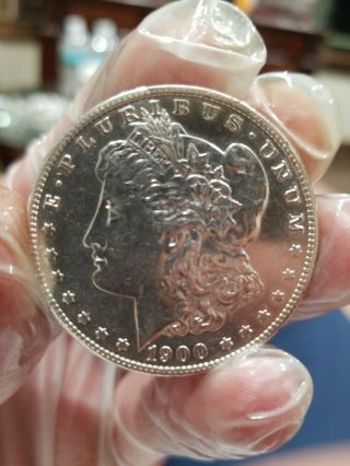 1900 S Morgan Silver Dollar Ch=ms Bu Proof Like 《key Date =rare》