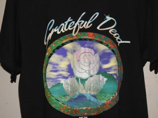 Rare Vintage Grateful Dead Rose Tee Shirt