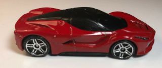 Rare Mattel Hot Wheels Ferrari Laferrari Red 1:64 Scale Model Loose