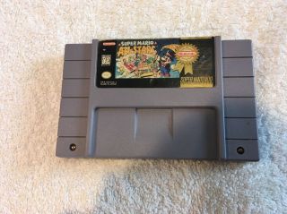 Mario All Stars Snes Nintendo Great Authentic Cleaned Rare