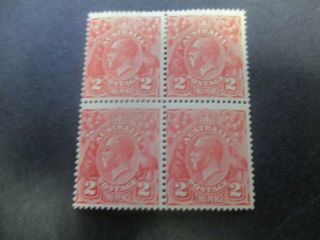 Kgv Stamps: Block Of 4 - Rare (g16)
