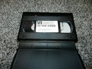 RARE HORROR VHS DEATH STEPS in THE DARK VIDEO IMPORTERS AMSTERDAM 4