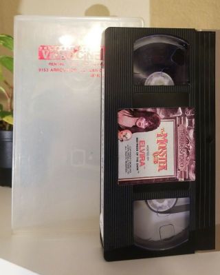The Monster Club Rare Opp (vhs) Vincent Price Hosted By Elvira No Sleeve 