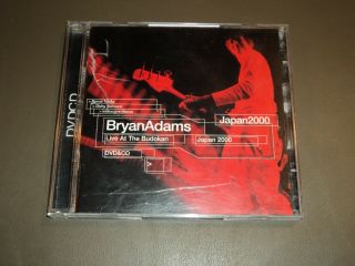 Bryan Adams - Live At The Budokan (dvd & Cd,  2003) Japan 2000 Brian Very Rare