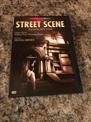 Street Scene (1931) Rare Oop Image Dvd King Vidor,  Sylvia Sidney,  Elmer Rice