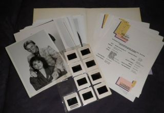 Valerie Harper " Hogan Family " Tv Press Kit Rare Slides Photos Nbc 80s