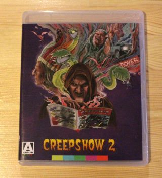 Creepshow 2 Blu - Ray Arrow Video Rare Oop
