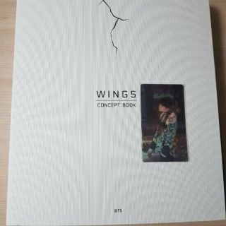 Bts Bangtan Boys The Wings Concept Book Suga Lenticular Photo Card Kpop Rare