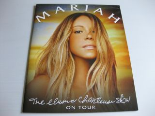 Very Rare Mariah Carey The Elusive Chanteuse Show 2014 Japan Tour Program Book