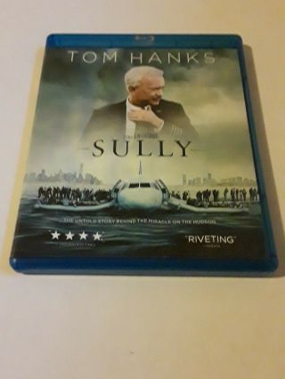 Sully (blu - Ray,  Dvd) Tom Hanks Rare Oop Htf Combo Pack