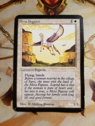 1993 Mtg Alpha Mesa Pegasus 2 Vintage Magic