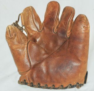 Vintage Harold " Pie " Traynor Special Baseball Glove Nr - Rare