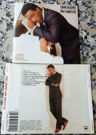 Eddie Murphy How Could It Be 1985 Very Rare Cd Party All The Time Rick James