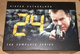 24 : Complete Series (2001 - 2010) 56 Dvd Rare (fox,  2010) Kiefer Sutherland Tv