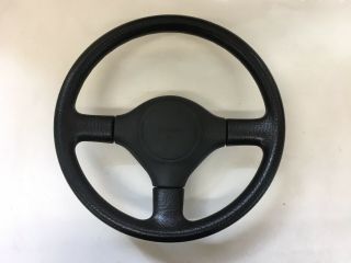 3 - Spoke Steering Wheel Mazda Pickup Truck B2000 B2200 B2600i - Black,  Rare