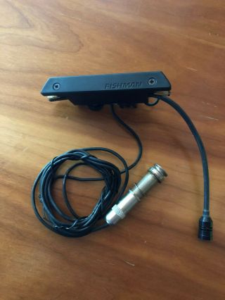 Fishman Rare Earth Blend Magnetic Soundhole Acoustic Pickup W/ Humbucker And Mic