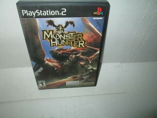Capcom Monster Hunter Rare Playstation 2 Game Ps2 Complete