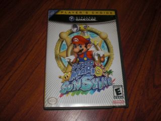 Mario Sunshine Game For Nintendo Gamecube Rare 100 Box Inc