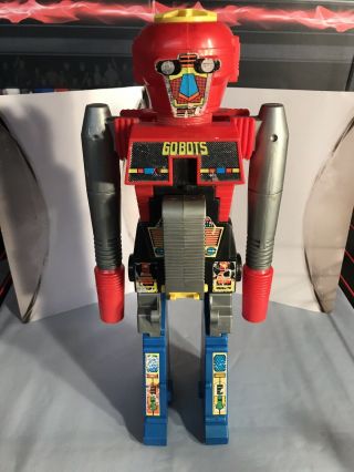 Rare Vintage 1984 Gobots Cap Gun Robot Tranformer Arco Bandai Rogun Figure Toy