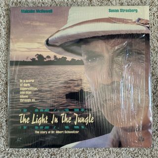 The Light In The Jungle Laserdisc In Shrink - Rare