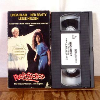 Rare Repossessed Vhs Movie Film Tape Promo Screener Comedy Zombie Horror Slasher