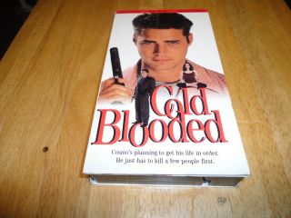 Cold Blooded (VHS,  1995) Jason Priestley Dark Comedy Action Rare Screener Demo 2