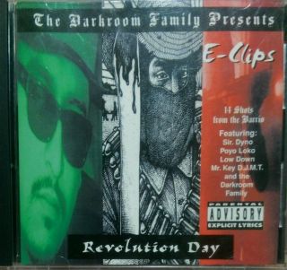 E - Clips - Revolution Day - Sir Dyno - Darkroom - 1998 Norteno Rap - Rare Oop