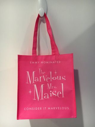 Marvelous Mrs.  Maisel Whole Foods Reusable Tote Grocery Bag Emmy Fyc Rare Promo