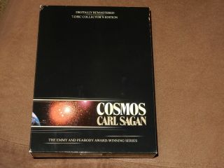 " Cosmos " 7 - Disc Dvd Oop Rare Region 1 Carl Sagan Remastered Box Set