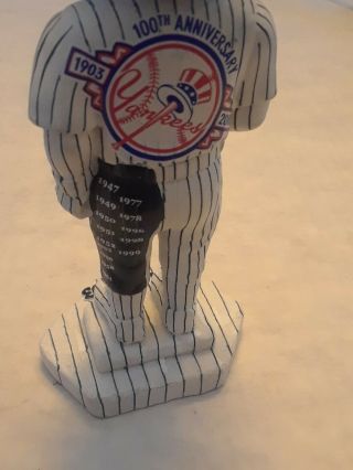 2003 All Star Game Bobblehead.  NY Yankees Team Bobblehead 2274/5000 Rare 100th 7