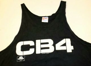 " Cb4 " Movie Tank Top [vintage Rare] 1993 Rap Comedy Starring Chris Rock