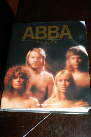Vintage Rare 2000 " Abba The Book " Coffee Table 263 Page Large Hardcocover Book