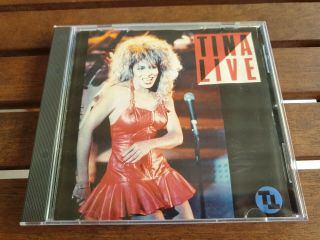 Cd Tina Turner - Live (rare 1987 80 