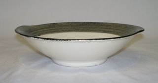 RARE Vintage Blue Ridge Southern Pottery Hand Painted Clover Lug Soup Bowls - 4 6