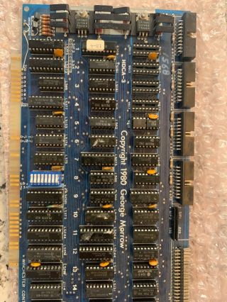 Goerge Morrow Winchester Contoller S - 100 Board Compupro Altair Rare Vintage