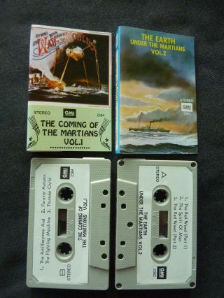 The Coming Of The Martians Rare Double Cassette Tape War Of The Worlds