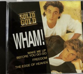 Wham Solid Gold Classics Rare Australian 3 Track Cd