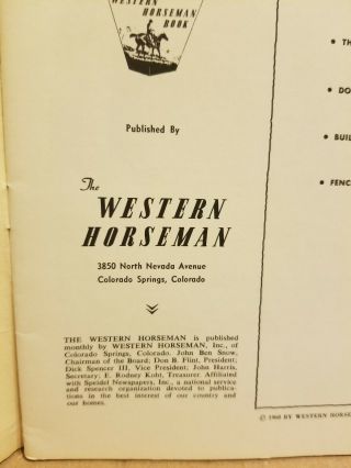 RARE VINTAGE 1959 - 65 HORSEMAN ' S SCRAPBOOK VOL 1 2 3 by RANDY STEFFEN VG, 5