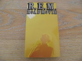 R.  E.  M.  - Road Movie - Rare 1996 Video Vhs Usa Ntsc