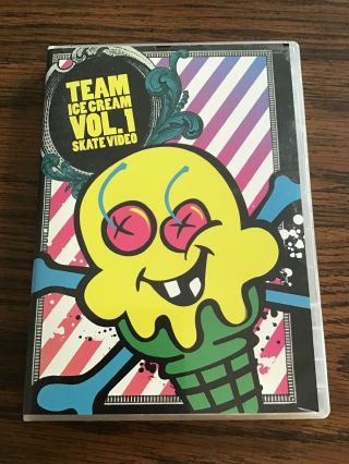 Team Ice Cream Volume 1 Skate Video Rare Oop Dvd Jimmy Gorecki,  Cato Williams