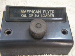 American Flyer Oil Drum Loader Switch Control Button Beauty Rare
