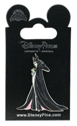 2008 Disney Sleeping Beauty Maleficent & Diablo Pin With Packing Rare