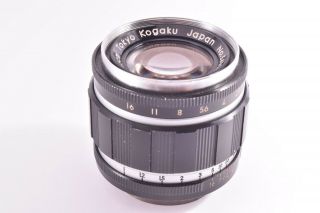 Rare Tokyo Kogaku Topcor - S lens 50mm/F2 Leica 39mm LMT screw mount 540964 5