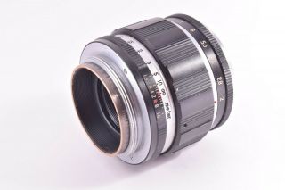 Rare Tokyo Kogaku Topcor - S lens 50mm/F2 Leica 39mm LMT screw mount 540964 7