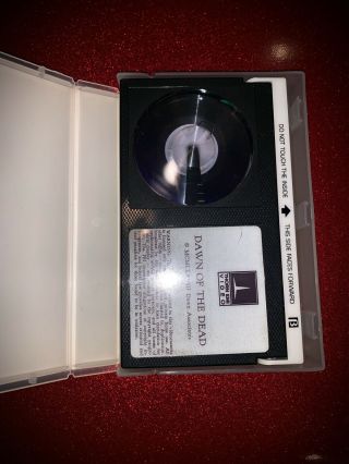 Dawn of the Dead RARE BETA - NOT VHS Geroge Romero Horror Thorn EMI 1978 2