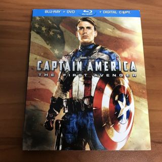 Captain America: The First Avenger W/ Rare Slipcover (blu - Ray/dvd,  2011,  2 - Disc)