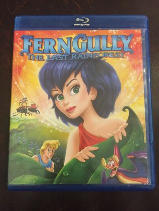 Ferngully: The Last Rainforest - Blu - Ray Rare Htf